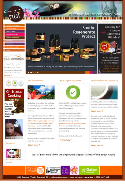 Organic food & skin care online store & community