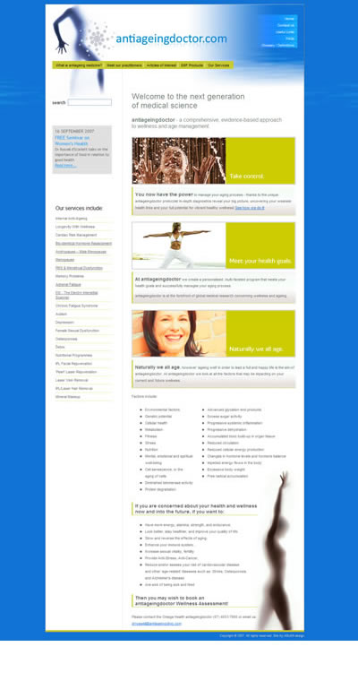 anti-ageing and wellness clinic 