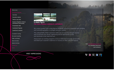 Image Consultancy & Training website